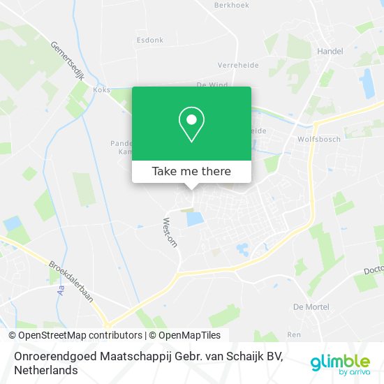 Onroerendgoed Maatschappij Gebr. van Schaijk BV map