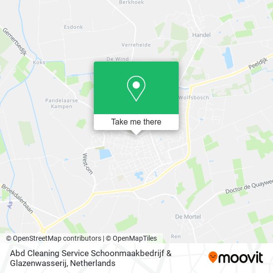 Abd Cleaning Service Schoonmaakbedrijf & Glazenwasserij map