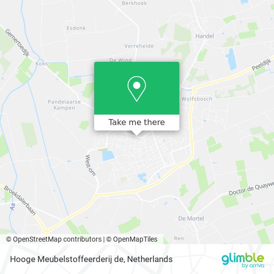 Hooge Meubelstoffeerderij de map