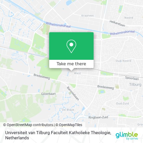 Universiteit van Tilburg Faculteit Katholieke Theologie map