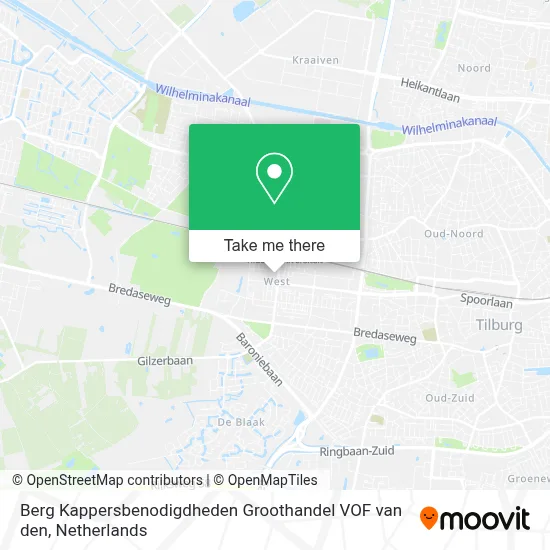 Berg Kappersbenodigdheden Groothandel VOF van den map