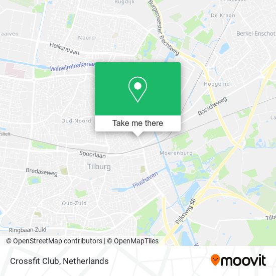 Crossfit Club map