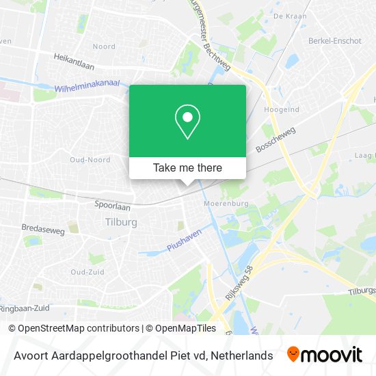 Avoort Aardappelgroothandel Piet vd map