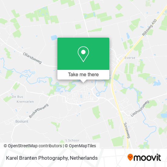 Karel Branten Photography map