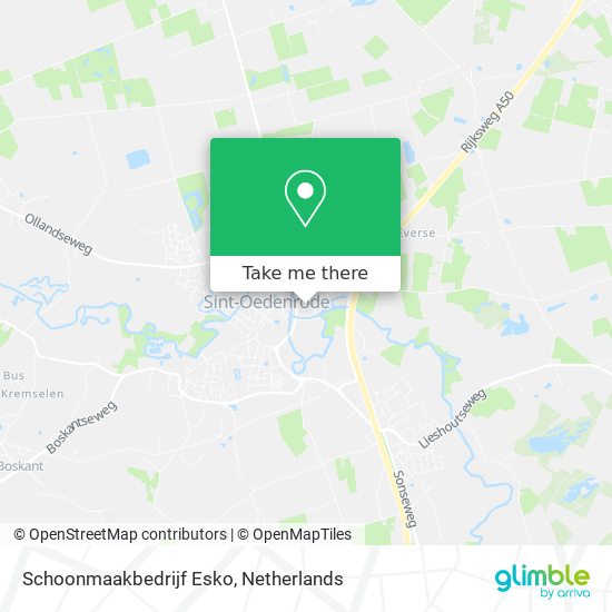 Schoonmaakbedrijf Esko map