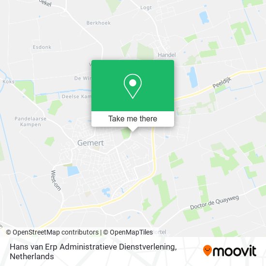 Hans van Erp Administratieve Dienstverlening map