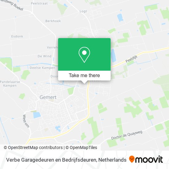 Verbe Garagedeuren en Bedrijfsdeuren map