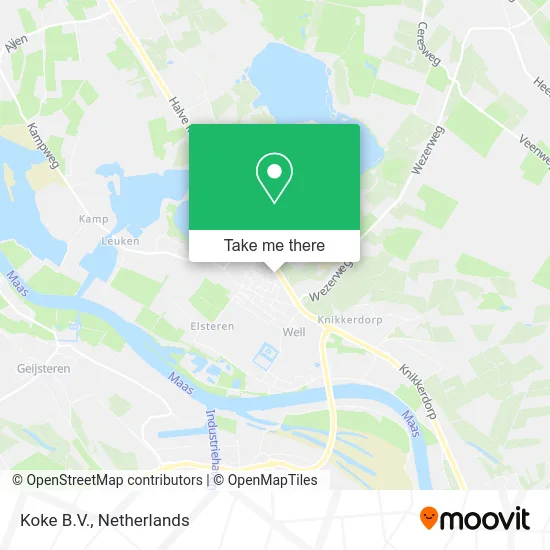 Koke B.V. map