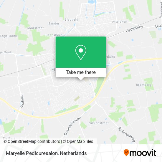 Maryelle Pedicuresalon map