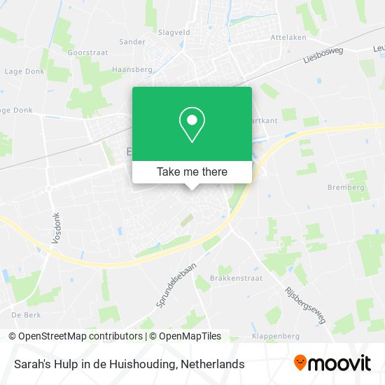 Sarah's Hulp in de Huishouding map