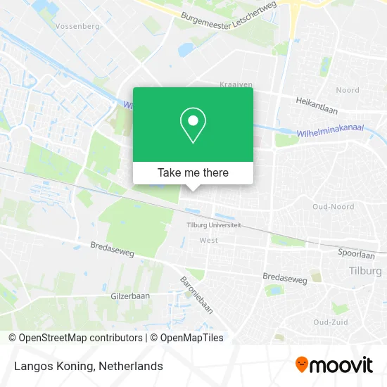 Langos Koning map