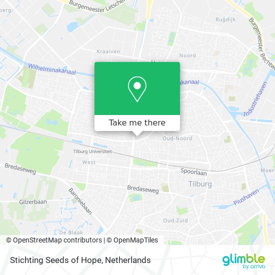 Stichting Seeds of Hope map