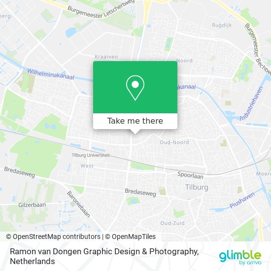 Ramon van Dongen Graphic Design & Photography map