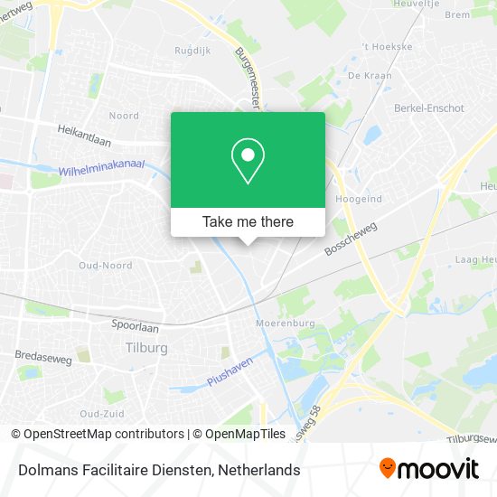 Dolmans Facilitaire Diensten map