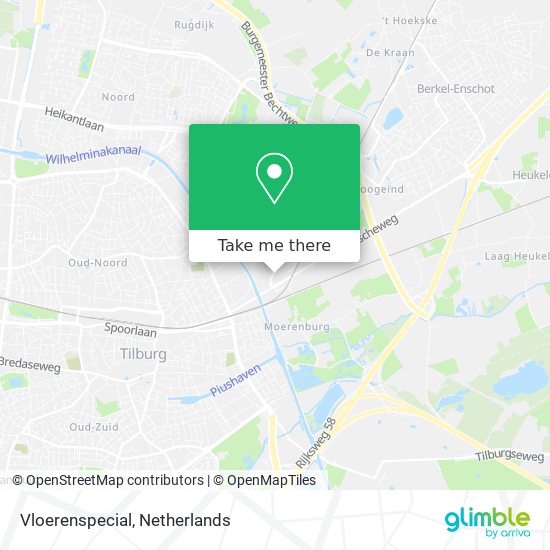 Vloerenspecial map