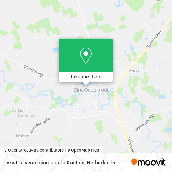 Voetbalvereniging Rhode Kantine map