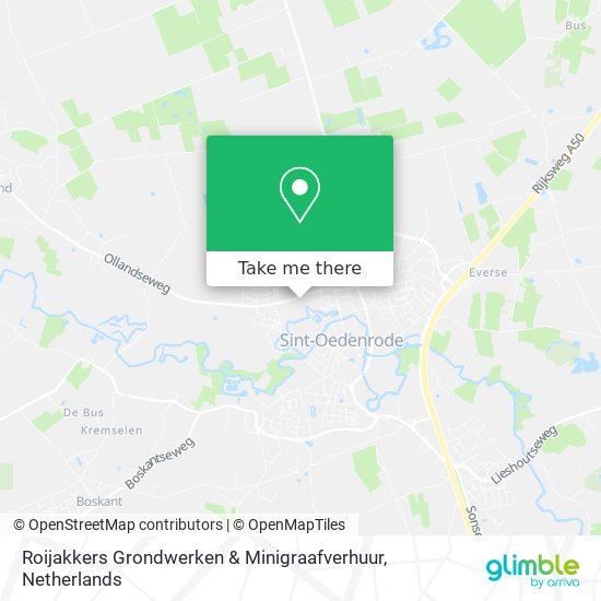 Roijakkers Grondwerken & Minigraafverhuur map