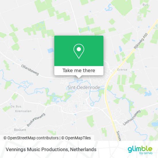 Vennings Music Productions map