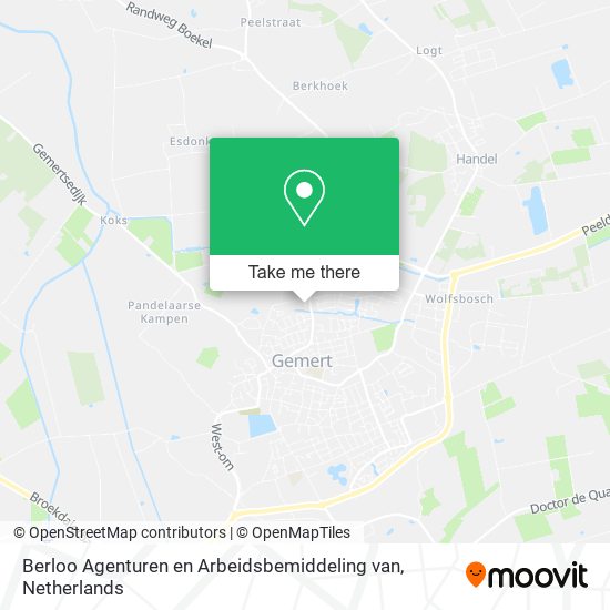 Berloo Agenturen en Arbeidsbemiddeling van map