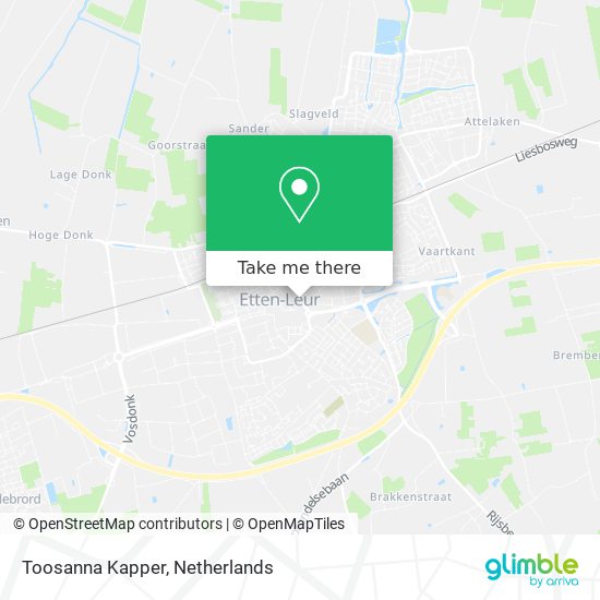 Toosanna Kapper map
