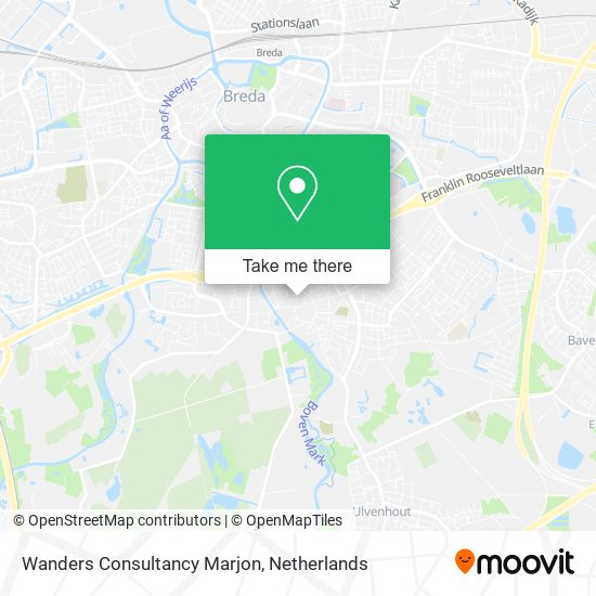 Wanders Consultancy Marjon map