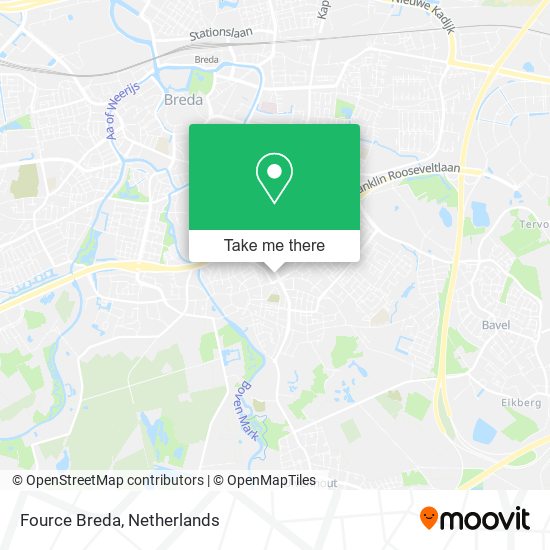 Fource Breda map