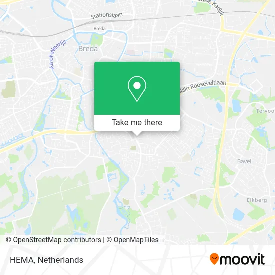 HEMA map
