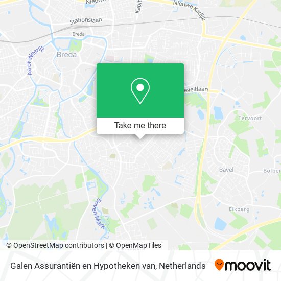 Galen Assurantiën en Hypotheken van map