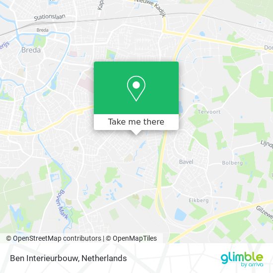 Ben Interieurbouw map