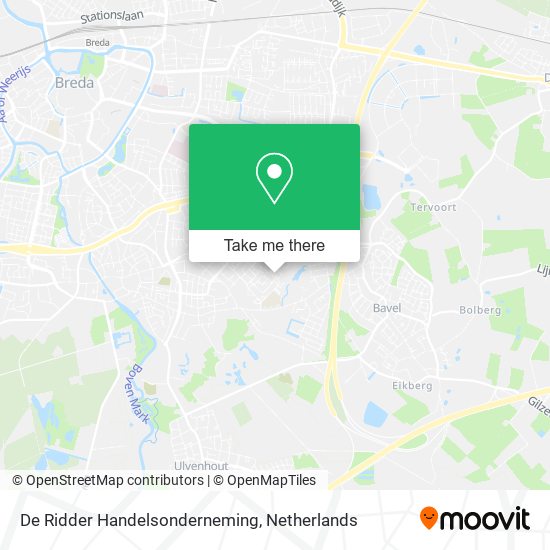 De Ridder Handelsonderneming map