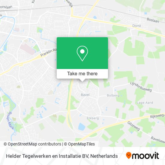 Helder Tegelwerken en Installatie BV Karte