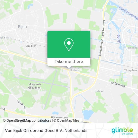 Van Eijck Onroerend Goed B.V. map