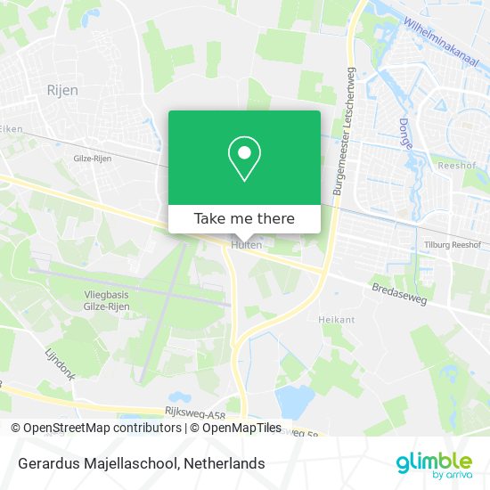 Gerardus Majellaschool map