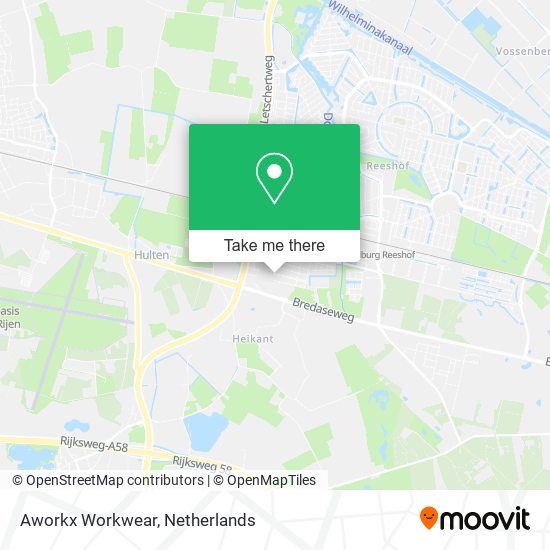 Aworkx Workwear map