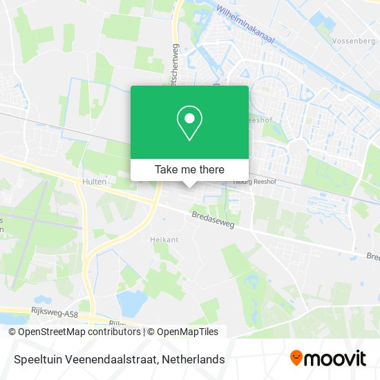 Speeltuin Veenendaalstraat map