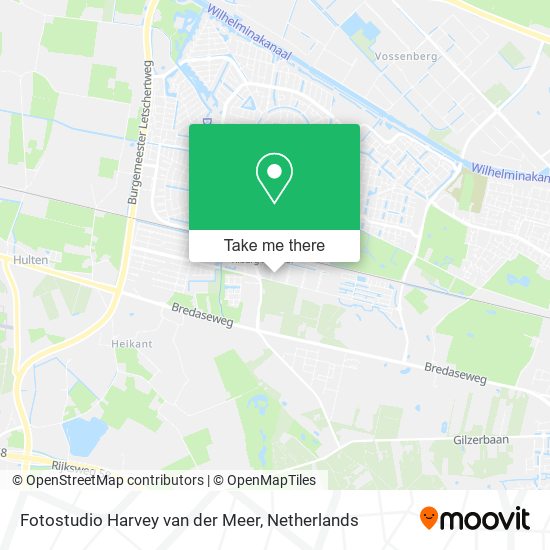 Fotostudio Harvey van der Meer map