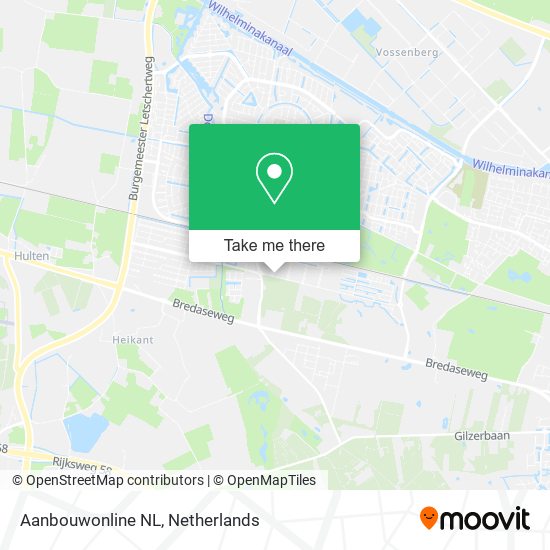 Aanbouwonline NL map