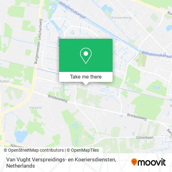 Van Vught Verspreidings- en Koeriersdiensten map