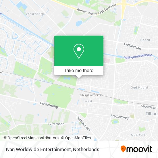 Ivan Worldwide Entertainment map
