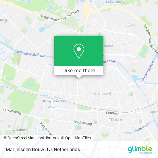 Marijnissen Bouw J J map