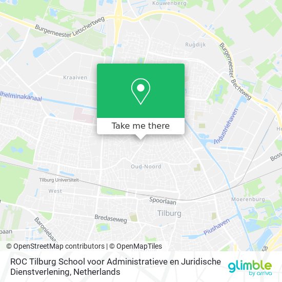 ROC Tilburg School voor Administratieve en Juridische Dienstverlening map