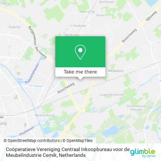 Coöperatieve Vereniging Centraal Inkoopbureau voor de Meubelindustrie Cemik Karte