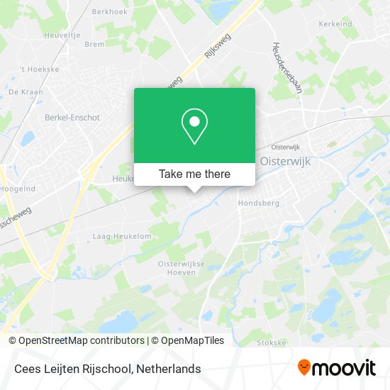 Cees Leijten Rijschool map