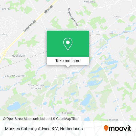 Markies Catering Advies B.V. map