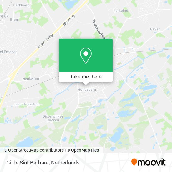 Gilde Sint Barbara map