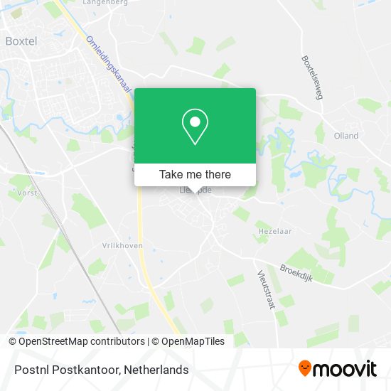 Postnl Postkantoor map