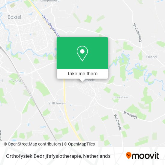 Orthofysiek Bedrijfsfysiotherapie map