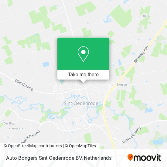 Auto Bongers Sint Oedenrode BV Karte