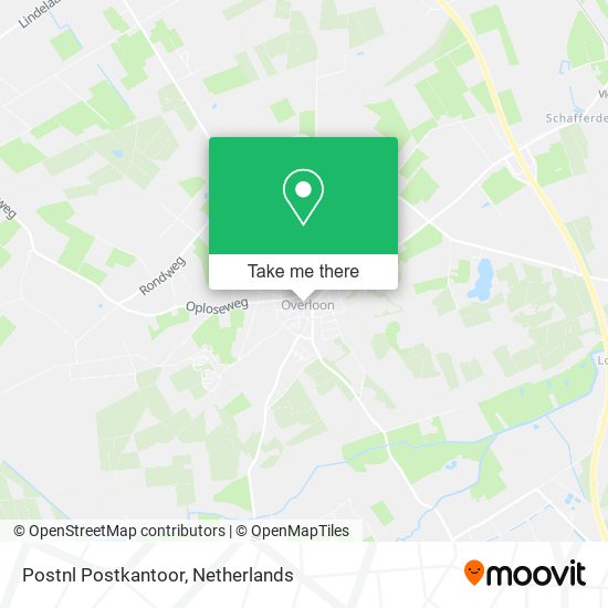 Postnl Postkantoor map