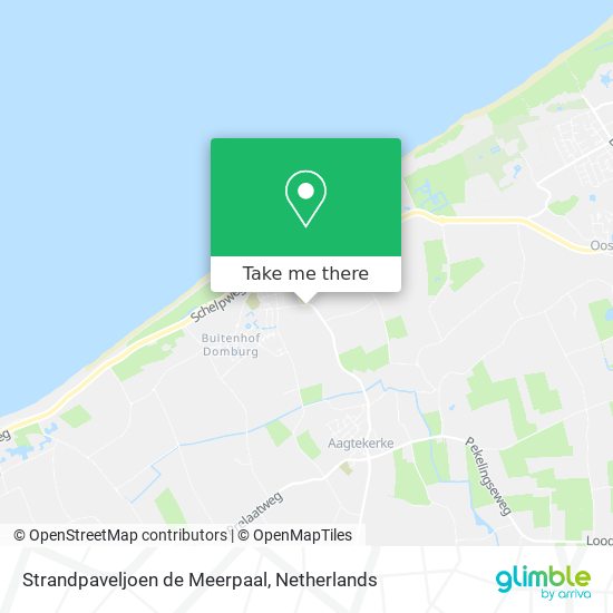 Strandpaveljoen de Meerpaal map